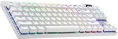 Logitech G Pro X TKL gaming tipkovnica, bijela