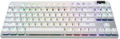 Logitech G Pro X TKL gaming tipkovnica, bijela