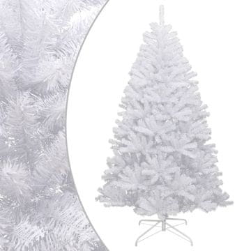 Vidaxl Umjetno božićno drvce na šarkama, prekriveno snijegom, 120 cm