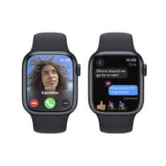 Apple Watch Series 9 pametni sat , 41 mm, GPS, sportski remen S/M, Midnight