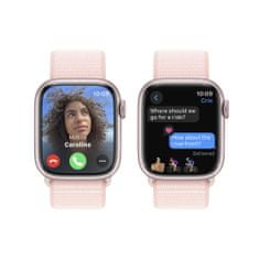 Apple Watch Series 9 pametni sat, 41 mm, GPS, remen s petljom, roza