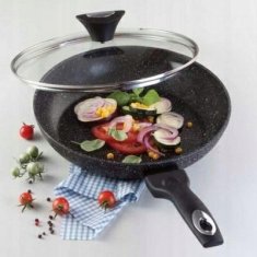 TIROSS MRAMORNA TAVA S POKLOPCOM 28 cm TS-1256P