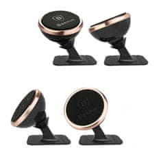 BASEUS 360 magnetski držač mobitela za auto, srebro