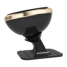 BASEUS 360 magnetski držač mobitela za auto, zlato