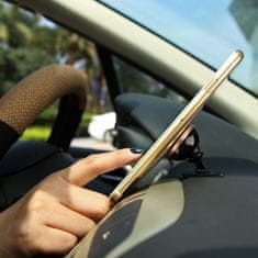 BASEUS 360 magnetski držač mobitela za auto, srebro