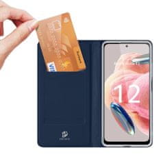 Dux Ducis Skin Pro preklopna maska za Xiaomi Redmi Note 12 4G, plava