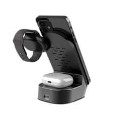 Kaku KSC-778 bežični punjač za telefon / Apple Watch / Airpods 15W, crno