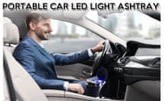 hurtnet Univerzalna svjetleća LED pepeljara za auto