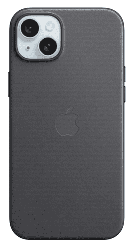  Apple FineWoven maska ​​za iPhone 15 Plus, s MagSafeom, Black