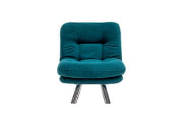 Atelier Del Sofa Fotelja na razvlačenje, Petrol Green, Misa Small Solo - Petrol Green