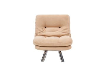 Atelier Del Sofa Fotelja na razvlačenje, Krem, Misa Small Solo - Cream