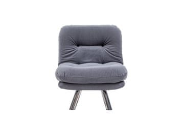 Atelier Del Sofa Fotelja na razvlačenje, Sivo, Misa Small Solo - Grey