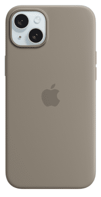  Apple silikonska maska ​​za iPhone 15 Plus, s MagSafeom, Clay