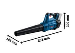 BOSCH Professional akumulatorski puhač lišća GBL 18V-700 Solo (06008D2000)