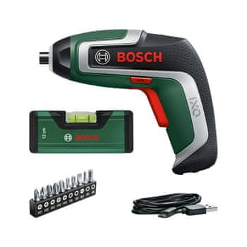 Bosch akumulatorski odvijač IXO 7 s libelom (06039E0008)