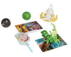 Spin Master Bakugan Battle set, Ventri, Octogan, Bruiser, Hammerhead & Butterclaw (25676)