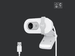 Logitech Brio 100 web kamera, USB, bijela