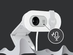 Logitech Brio 100 web kamera, USB, bijela