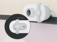 Logitech Brio 100 web kamera, USB, bijela