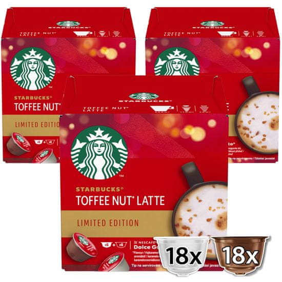 Starbucks Toffee Nut Latte by NESCAFE Dolce Gusto ograni eno