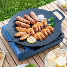 Cool Mango okrugla gril tava 2 komada (1 + 1 GRATIS) za ravnomjerno pečenje, neprijanjajuća, 32 cm