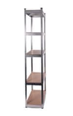 Aga 2x Metalna polica 174x75x30 cm 5 polica