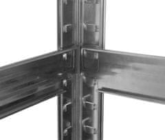 Aga 2x Metalna polica 174x75x30 cm 5 polica