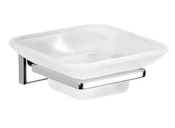 Gedy Madrac Sapunica COLORADO, Mlijeko Staklo, Kromirana Završna Obrada