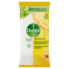 Dettol Power & Fresh maramice za čišćenje i dezinfekciju površina, limun, 36 komada