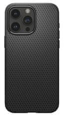 Spigen Liquid Air maskica za iPhone 15 Pro, mat crna