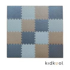 Kidkool Penasta dječja podloga za igru 120x120 cm, 18 kom, EVA puzzle mekana i vodootporna | PUZZLEMAT