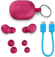 Jlab Mini slušalice, True Wireless, roze