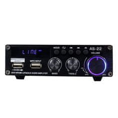 Blitzwolf AS-22 bluetooth audio pojačalo 45W, crno