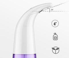 Platinet PHS280 automatski dozator sapuna sa senzorom, 250 ml, bijela