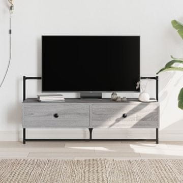 Vidaxl Zidni TV ormarić, sivi hrast sonoma, 100,5 x 30 x 51 cm