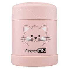 Freeon termo posuda, 350 ml, ružičasta maca (380722)