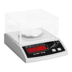 BE Precizna laboratorijska vaga sa staklenim poklopcem i LED zaslonom 200g / 0,001g