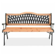 Aga Vrtna klupa MR2011 125x52x75 cm