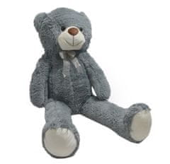 Aga4Kids plišani medvjed 130 cm Sivi
