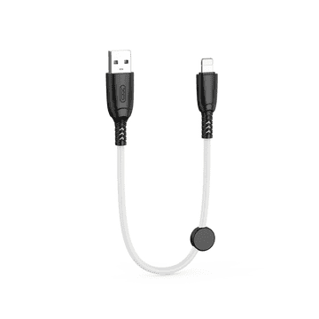 XO Kabel NB247 USB - Lightning 0,25m 6A bijeli