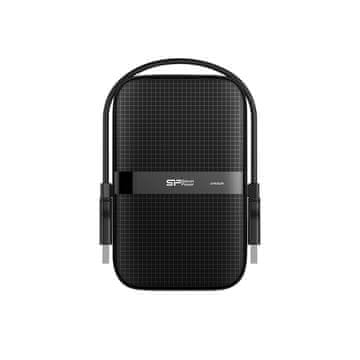 Silicon Power Armor A60 tvrdi disk (HDD), 4 TB, 6,35 cm, crna (SP040TBPHDA60S3K)