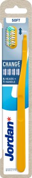 ORKLA Četkica za zube Change Soft, drška i 4 izmjenjive glave, raznih boja