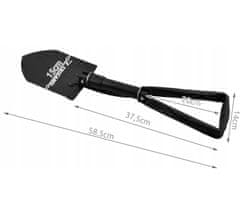 Malatec Sklopiva metalna vojnička lopata pila i pijuk 59cm