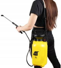 Malatec Ručna prskalica pod pritiskom 5L teleskopska štrcaljka + 4 mlaznice