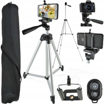 Malatec Stativ za laserske razine 133cm s bluetooth daljinskim upravljačem