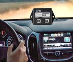 Malatec LCD koji radi na pjevanju radnih sati radnog motora