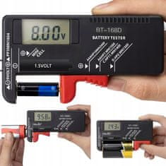Malatec Univerzalni tester digitalne baterije s LCD -om