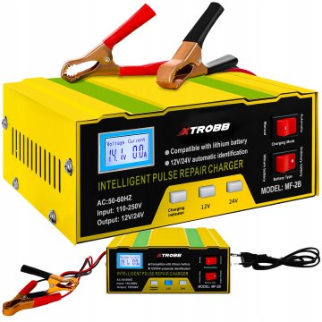 Malatec 180W LCD mikroprocesorski punjač za baterije 12-24V