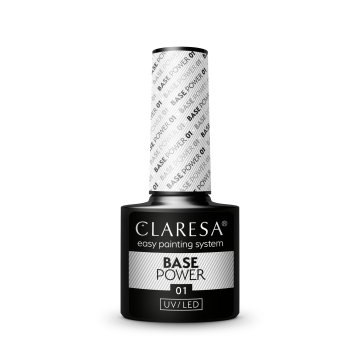 Claresa Base Power hibridni lak za nokte br. 01 5 g