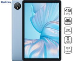 Blackview Tablet računalo TAB 80, 25,65 cm (10,1), 4G LTE, 4GB/128GB, plavo + poklopac